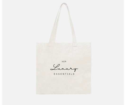 HLE Tote - White